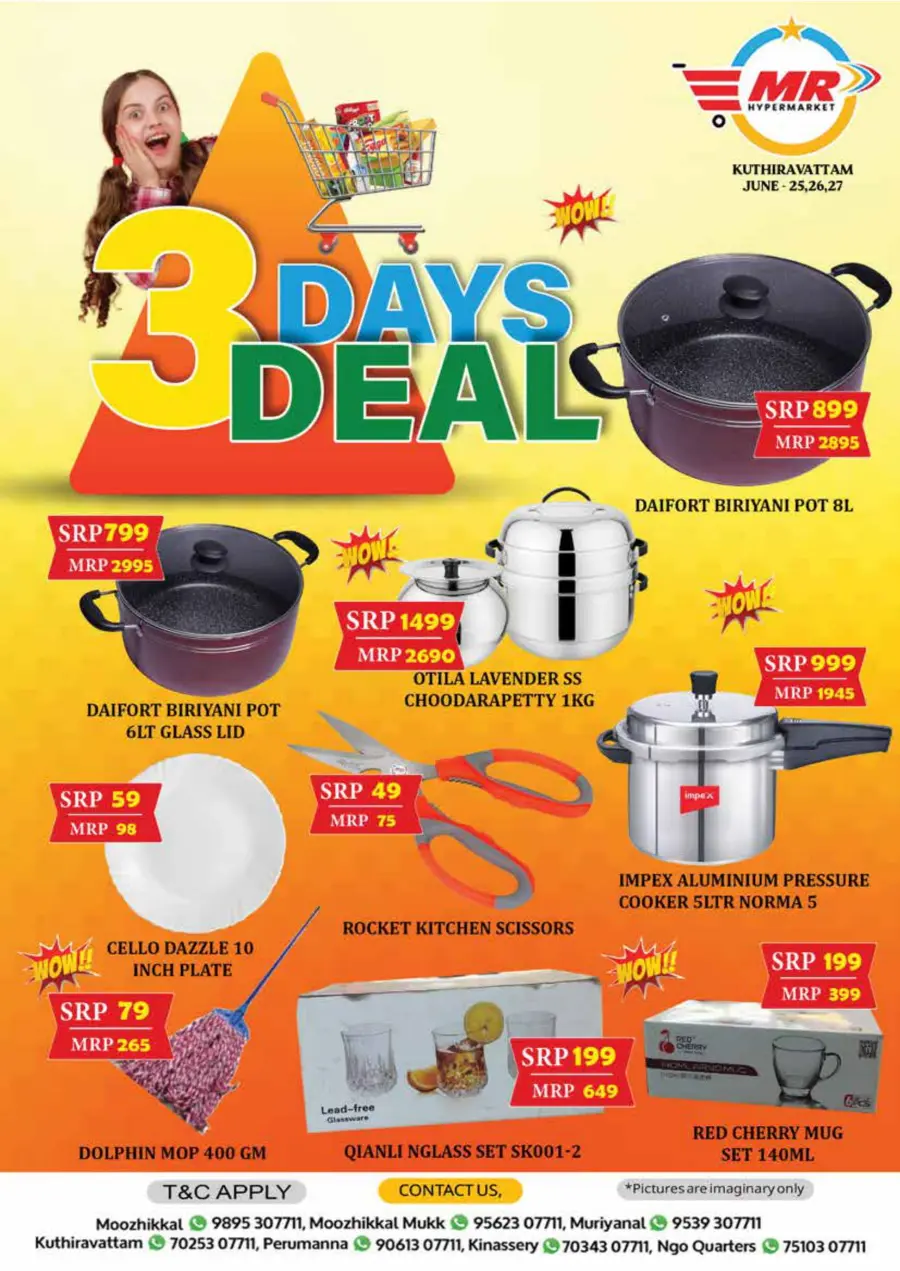 Wednesday Deal In MR Hypermarket Calicut